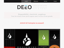 Tablet Screenshot of deeo.fr